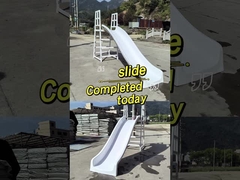 สไลด์คลื่นที่กําหนดเองในกลางแจ้งสําหรับเด็ก สไลด์ความปลอดภัยพลาสติกที่นิยม