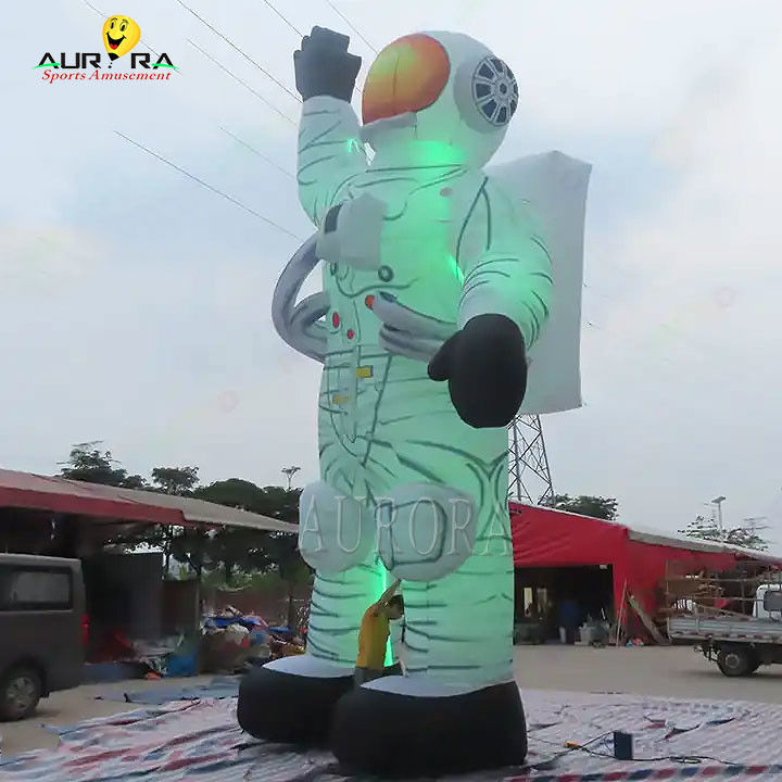 20 ฟุต ความสูง จอมยักษ์ Inflatable นักบินอวกาศ Stage โฆษณา Air Inflatables