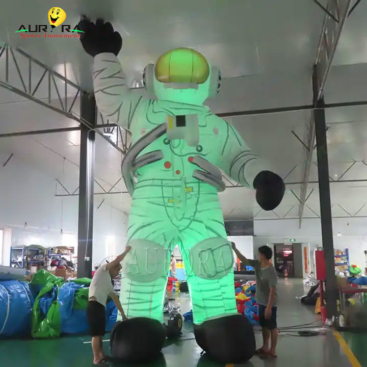 20 ฟุต ความสูง จอมยักษ์ Inflatable นักบินอวกาศ Stage โฆษณา Air Inflatables