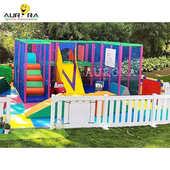พื้นที่เล่นอ่อนแอ พลอยแลนด์ พลอยแลนด์บันเทิงอ่อนแอ สถานที่เล่นเด็ก โดย Aurora Sports