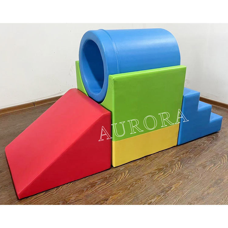 เด็กสีมหกรรม Pastel Foam อุปกรณ์เล่นอ่อนภายใน